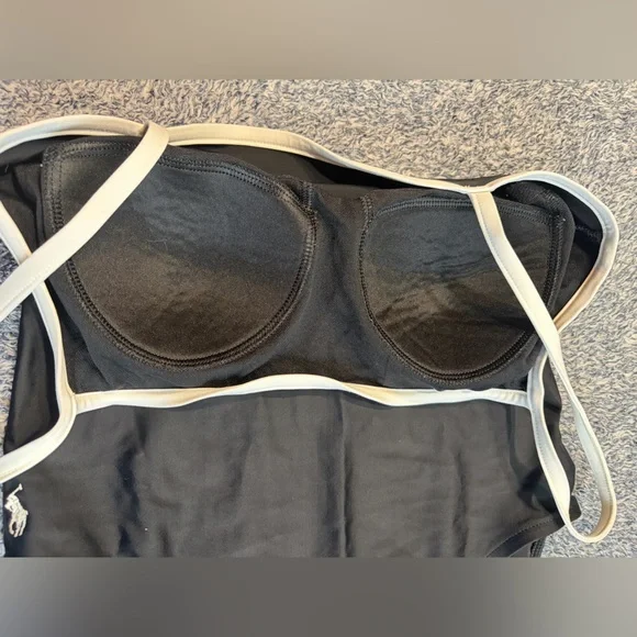 Polo by Ralph Lauren Black One-Piece Swimsuit - Picture 6 of 11